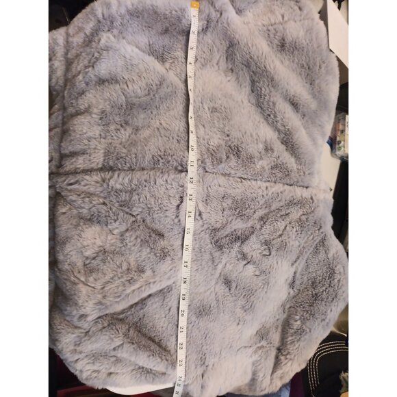 New Womens UGG Lavender Mandy Faux Fur Hoodie Jacket Soft Has Pockets Large - Picture 6 of 7